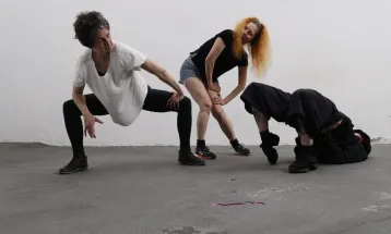 Miniauditório do Guaíra recebe espetáculo de dança "Choque", inspirado em Walter Benjamin