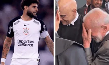 Yuri Alberto vira assunto em papo entre Lula e Alexandre de Moraes