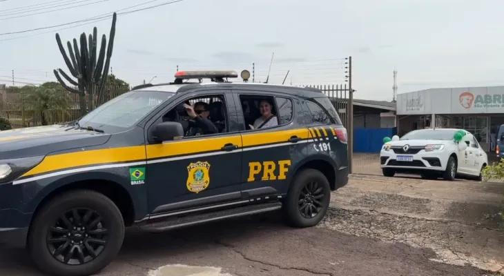 PRF realiza passeio com idosos do Abrigo São Vicente de Paulo