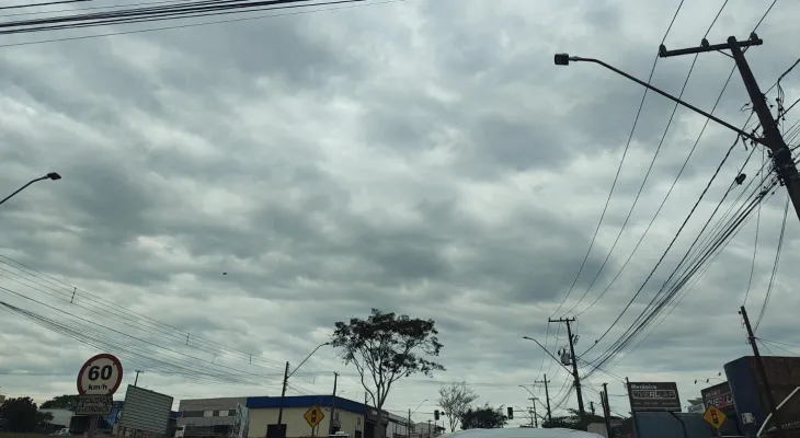 Instabilidade domina a quinta-feira (02) em Cascavel