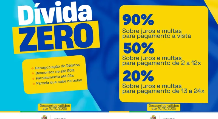 Últimos dias para aproveitar o programa “Dívida Zero” em Corbélia