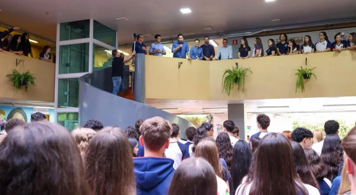 Gugu Bueno e Marcio Pacheco anunciam R$ 5 milhões para reforma do Colégio Premen em Toledo