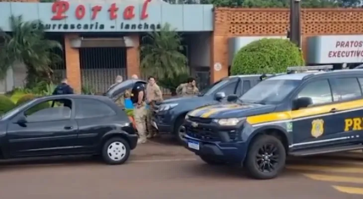 Suspeito morre e dois são presos em confronto na BR-277
