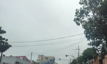 Cascavel: terça-feira de céu nublado, ventos intensos e tempo instável