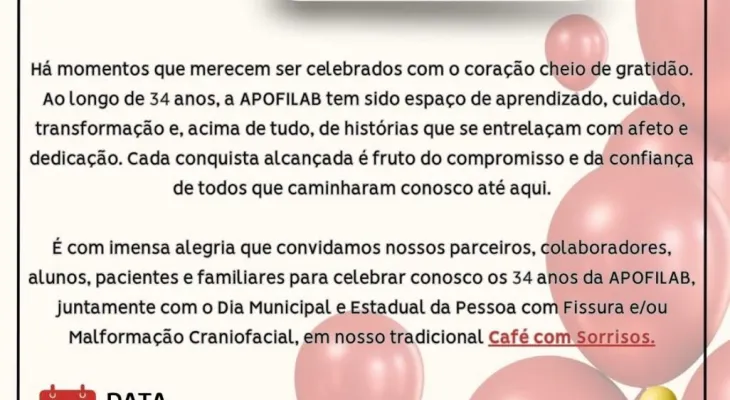 Apofilab celebra 34 anos com evento em Cascavel