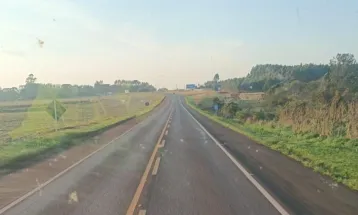 Sábado de tempo firme e ventos intensos em Cascavel