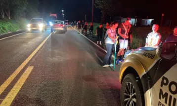 BPRv garante segurança em romarias e procissões no Oeste do Paraná