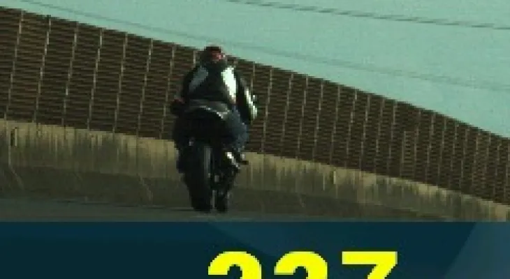 PRF flagra motocicleta a 237 km/h na BR-369, em Corbélia