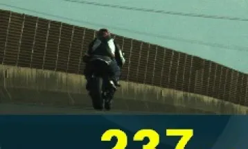 PRF flagra motocicleta a 237 km/h na BR-369, em Corbélia