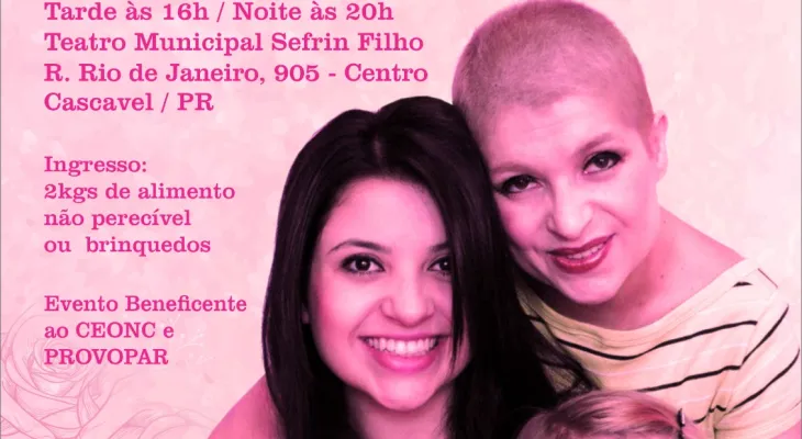 Espetáculo “Rosas de Aço” celebra o Outubro Rosa com arte e solidariedade em Cascavel