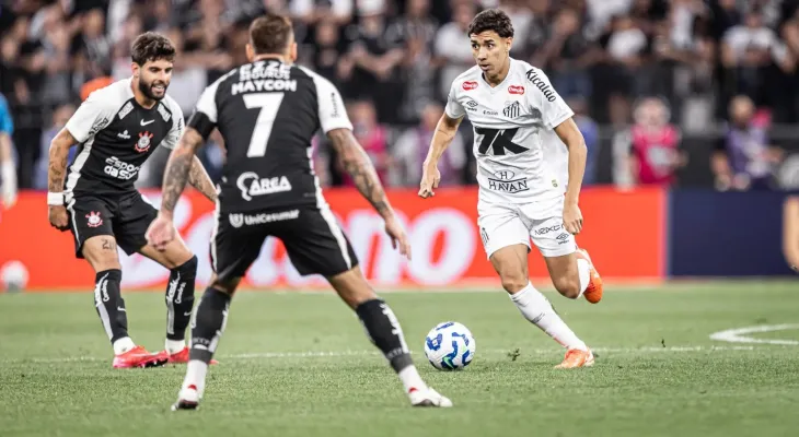 Peixe e Timão se enfrentam nesta quarta pelo Brasileirão
