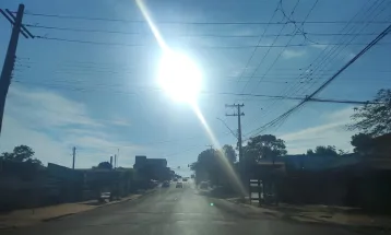 Cascavel tem quarta-feira (15) de sol forte