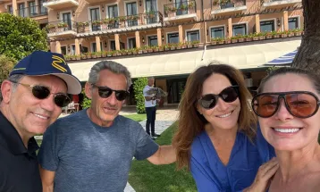 Cascavelenses com Sarkozy