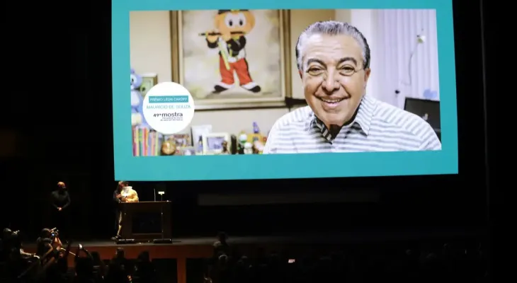 Mauricio de Sousa é homenageado na abertura da Mostra de Cinema de SP