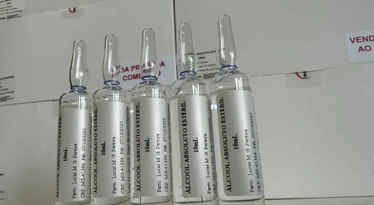 Paraná recebe 424 ampolas de etanol farmacêutico para tratamento de intoxicação por metanol