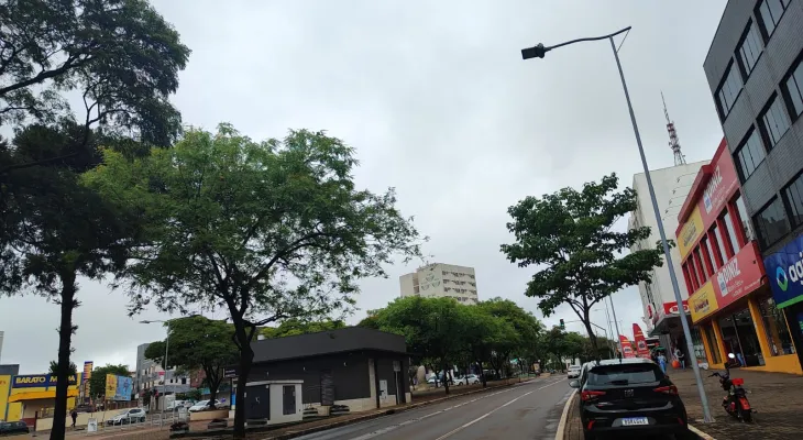 Tempo instável marca o sábado em Cascavel