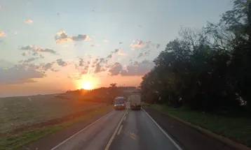 Cascavel amanhece gelada e com ventos fortes nesta terça-feira (21)