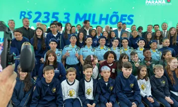Ratinho Junior anuncia reformas em 94 escolas, incluindo Cascavel e região