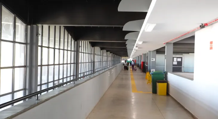 Renato Silva transforma Terminal Rodoviário de Cascavel, obras avançam e já atende passageiros no andar superior