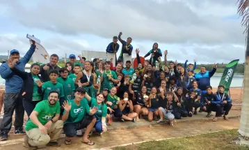 CRC sobe ao pódio do Campeonato Paranaense de Canoagem em Siqueira Campos