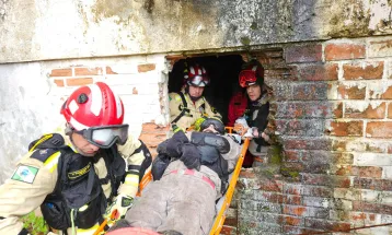 Bombeiros do Paraná iniciam treinamento da Força-Tarefa de Resposta a Desastres