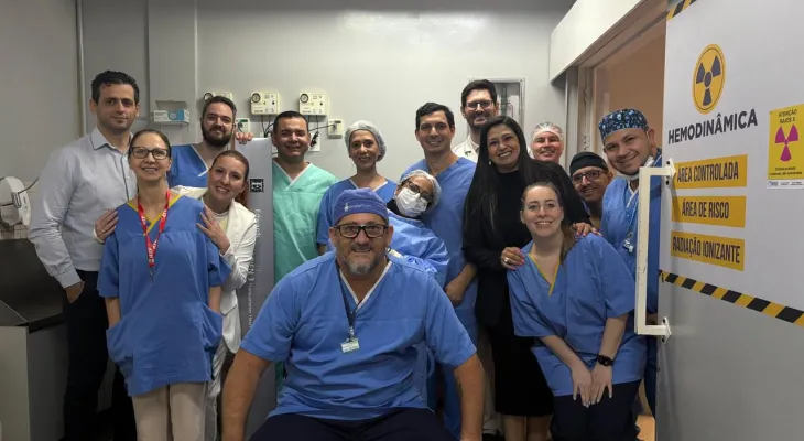 Huop realiza pela primeira vez cirurgia cardíaca com técnica minimamente invasiva