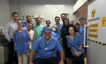 Huop realiza pela primeira vez cirurgia cardíaca com técnica minimamente invasiva 
