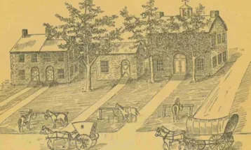 Edifício saqueado na Revolução Americana é descoberto