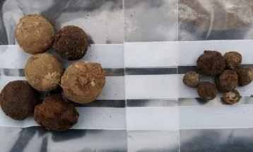 Balas de mosquete encontradas em campo de batalha na Escócia