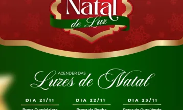 Corbélia anuncia programação de Natal com acender das luzes
