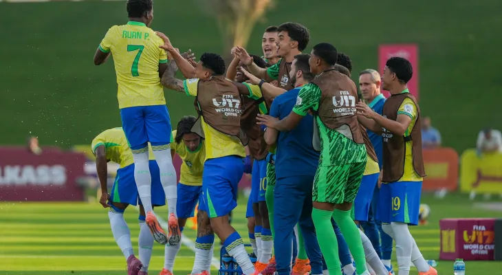 Seleção Brasileira estreia no Mundial Sub-17 com goleada