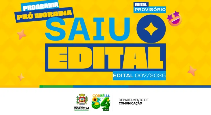 Corbélia divulga lista provisória com 40 famílias selecionadas para o Programa Pró-Moradia