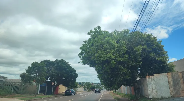 Cascavel tem sábado de tempo firme e temperaturas amenas