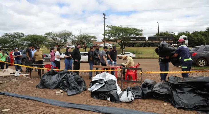 Prefeito de Rio Bonito do Iguaçu diz que cidade “precisa ser reconstruída” após tornado