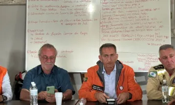 Ministro da Integração afirma que ainda não há como medir todos os danos em Rio Bonito do Iguaçu