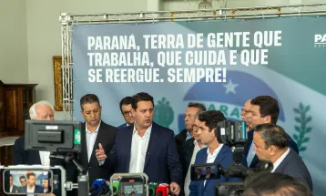 Governo anuncia isenção da tarifa de água para moradores de Rio Bonito do Iguaçu