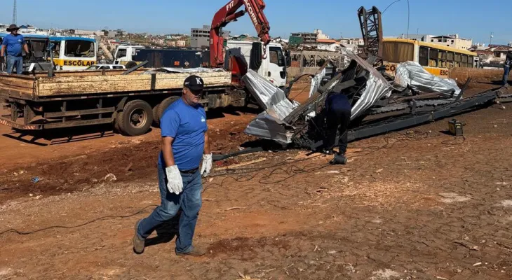 IAT envia maquinário e equipe para auxiliar na reconstrução de Rio Bonito do Iguaçu