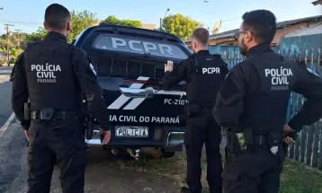PCPR e PMPR prendem cinco pessoas durante operação contra o tráfico de drogas