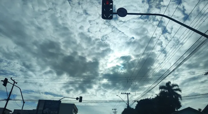 Tempo instável marca o aniversário de 74 anos de Cascavel nesta sexta-feira (14)