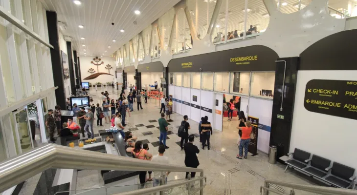 Com aumento no movimento, aeroportos do Paraná registram mais de 8,5 mi de passageiros
