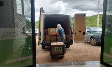 Rio Bonito do Iguaçu recebe uma tonelada de medicamentos e insumos