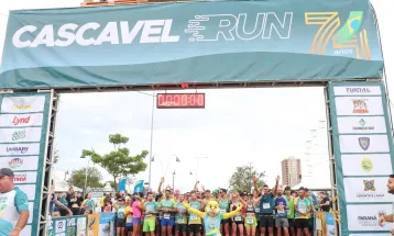 Cascavel celebra 74 anos com maior corrida de rua da história da cidade