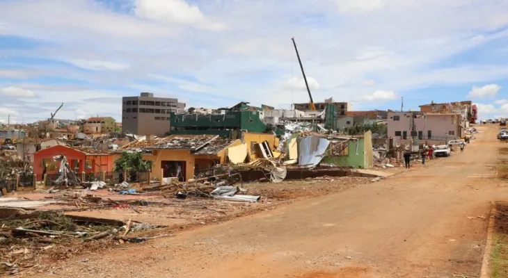 Paraná alerta para golpes em falsas doações após tornado em Rio Bonito do Iguaçu