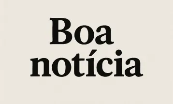 Boa notícia