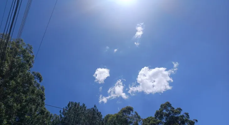 Sábado (22) começa com tempo firme em Cascavel