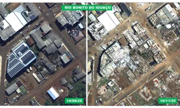 Mapeamento aéreo contratado pelo Estado ajudará na reconstrução das cidades atingidas pelos tornados