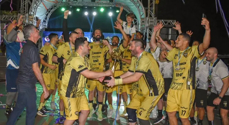 Handebol de Cascavel é ouro em dose dupla no Paranaense adulto