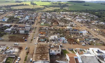 Quatro meses após tornado, casas prometidas pelo governo ainda não chegaram a Rio Bonito do Iguaçu