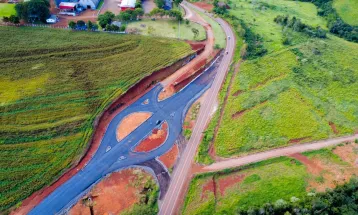 Obra da Curva:Três Barras do Paraná entrega obra histórica do novo acesso ao município