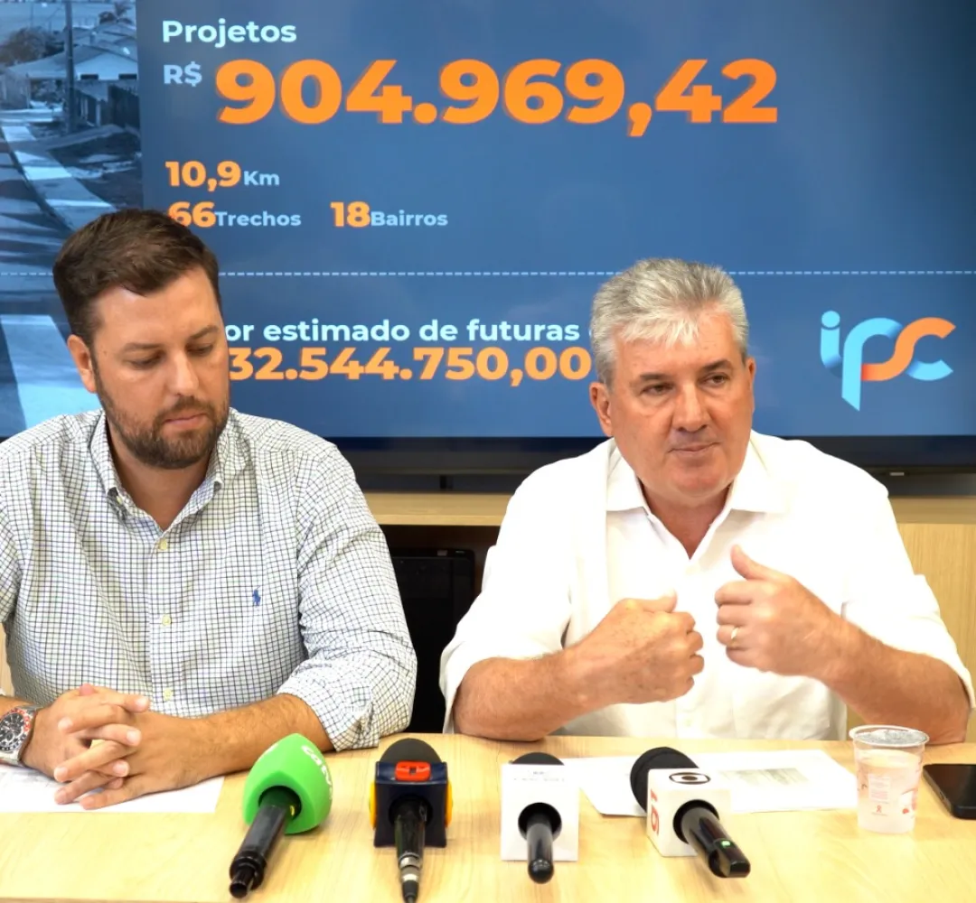 Prefeitura inicia licitação para projetos de pavimentação de mais de 10km de ruas remanescentes